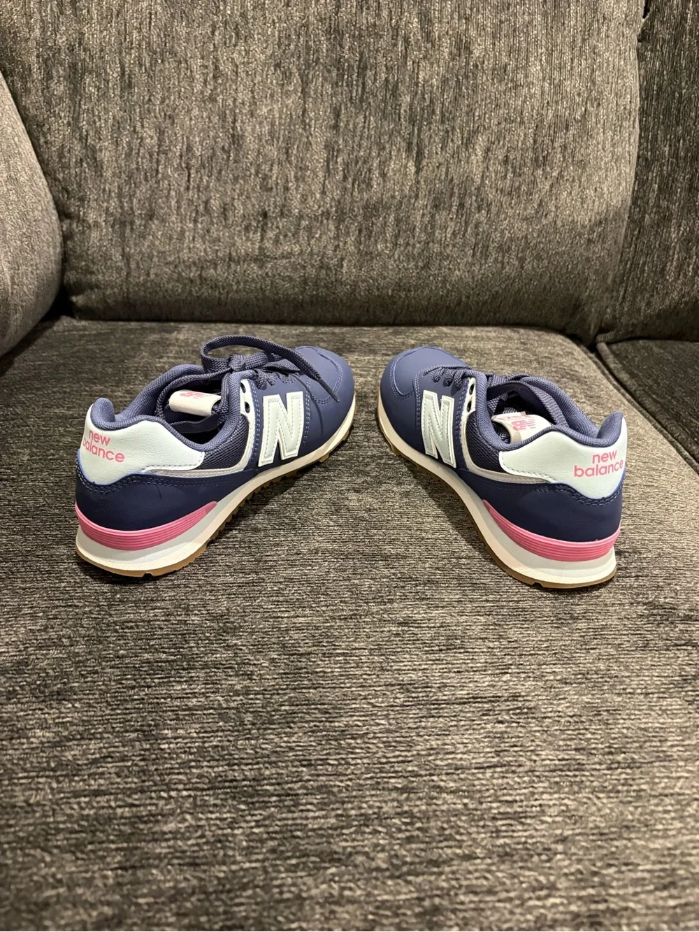 Kids new balance size 5.5 Blue Athletic Sneakers - Comfortable Everyday Shoes
